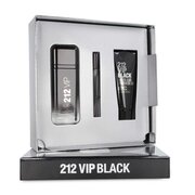 Carolina Herrera 212 VIP Men Black Gift komplekts parfimēts ūdens 100ml + dušas želeja 100ml + parfimēts ūdens 10ml