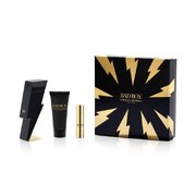 Carolina Herrera Bad Boy dāvanu komplekts, tualetes ūdens 100 ml + tualetes ūdens 10 ml + dušas želeja 100 ml - tikai bojāts iepakojums