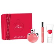 Nina Ricci Nina dāvanu komplekts, tualetes ūdens 80 ml + ķermeņa losjons 75 ml + rullējamais tualetes ūdens 10 ml