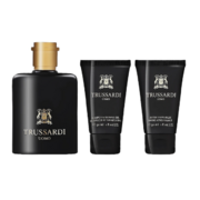  Trussardi Uomo 2011 dāvanu komplekts tualetes ūdens 100 ml + dušas želeja 200 ml + balzams pēc skūšanās 200 ml