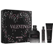 Valentino Uomo Born In Roma dāvanu komplekts, tualetes ūdens 100 ml + tualetes ūdens 15 ml + dušas želeja 75ml
