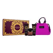 Versace Crystal Noir dāvanu komplekts, tualetes ūdens 90 ml + dušas želeja 100 ml + ķermeņa losjons 100 ml + maisiņš
