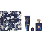Versace Dylan Blue dāvanu komplekts, tualetes ūdens 100ml + tualetes ūdens 5ml + dušas želeja 150ml