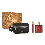 Versace Eros Flame dāvanu komplekts, aromatizēts ūdens 100ml + parfimēts ūdens 10ml + maisiņš