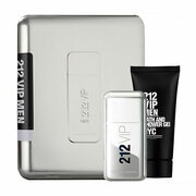 Carolina Herrera 212 VIP Men Dāvanu komplekts, tualetes ūdens 100ml + dušas želeja 100ml (metāla kastīte)