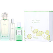 Hermes Un Jardin Sur Le Nil dāvanu komplekts, tualetes ūdens 100ml + tualetes ūdens 15ml + dušas želeja 40ml