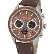 Jacques Lemans 1-2115B Eco Power Wood 44mm 10ATM