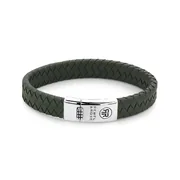 Rebel & Rose Bracelet Braided Flat RR-L0148-S-L+ mens