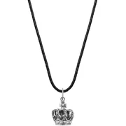 Rebel & Rose NL024-S-70 Royal Crown Unisex Necklace 70cm