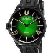 U-Boat 9503 Darkmoon Green PVD Soleil Mens Watch 40mm 5ATM