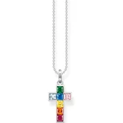 Thomas Sabo KE2166-477-7 Cross Ladies Necklace, adjustable