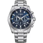 Citizen AN8201-57L Quartz Chronograph Mens Watch 44mm 