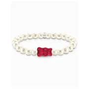 Thomas Sabo A2154-017-10-L15 Goldbears Pearl Bracelet red 15 cm