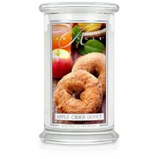 Kringle Candle Apple Sider Donut liela 2-dakti aromātiskā svece (624 g)