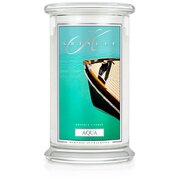 Kringle Candle Aqua liela 2-dakti aromātiskā svece (624 g)