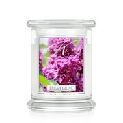 Kringle Candle Fresh Lilac aromātiska svece, vidēja, 2 daktis (411 g)