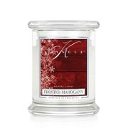 Kringle Candle Frosted Mahogany vidēja 2-dakti aromātiskā svece (411 g)