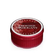 Kringle Candle Frosted Mahogany aromātiskā svece (35 g)