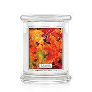 Kringle Candle Leaves aromātiskā svece, vidēja, 2 daktis (411 g)
