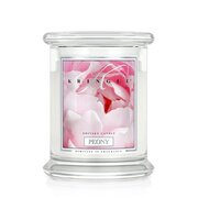 Kringle Candle Peonijas aromātiskā svece, vidēja, 2 dakts (411 g)