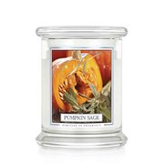 Kringle Candle Pumpkin Sage aromātiskā svece, vidēji 2 daktis (411 g)