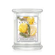 Kringle Candle Rosemary ar citronu aromātiska svece vidēja 2 daktis (411 g)