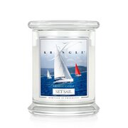 Kringle Candle Set Sail aromātiskā svece, vidēja, 2 daktis (411 g)