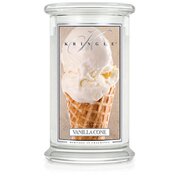Kringle Candle Vanilla Cone liela 2-dakti aromātiskā svece (624 g)