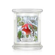 Kringle Candle Winter Ābolu aromātiskā svece vidēja, 2-daktis (411 g)