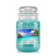 Country Candle Tropical Waters liela 2 dakts aromātiskā svece (652 g)