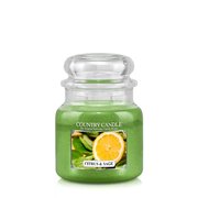 Country Candle Citrusaugļu un salvijas aromātiskā svece, vidēji 2-daktis (453 g)