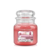 Country Candle Welcome Home aromātiskā svece, vidēja, 2 dakts (453 g)
