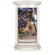 Kringle Candle Lavender Blueberry liela 2 dakts aromātiskā svece (624 g)