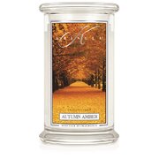 Kringle Candle Autumn Amber liela 2-dakti aromātiskā svece (624 g)