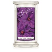 Kringle Candle Sugar Plum Poinsettia liela 2-dakti aromātiskā svece (624 g)