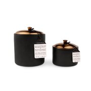 Paddywax HYGGE BLACK BERGAMONT + MAHOGANY 3-Wick aromātiskā svece (15 unces / 425g)