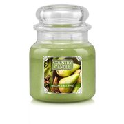 Country Candle Anjou & Allspice aromātiskā svece, vidēja, 2 dakts (453 g)