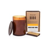 KOBO Woodblock Candle Renaissance Man aromātiskā svece (15oz / 425g)