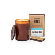 KOBO Woodblock Candle Silk Road Spice aromātiskā svece (15oz / 425g)