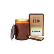 KOBO Woodblock Candle Bamboo Mint aromātiskā svece (15oz / 425g)