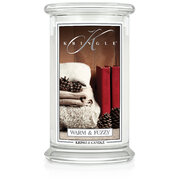 Kringle Candle Warm & Fuzzy liela 2-dakti aromātiskā svece (624 g)