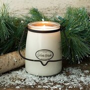 MILKHOUSE CANDLE Sudraba bērza aromātiskā svece SVIESTA BURKĀ (624 g)
