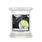 Kringle Candle Black Pepper Gin aromātiskā svece, vidēja, 2 daktis (411 g)