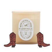 Paddywax Vista Worn Leather & Smoke aromātiskā svece 340 g