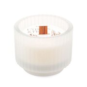 Paddywax Cypress & Fir aromātiskā svece "white frost" ar koka dakts 141 g