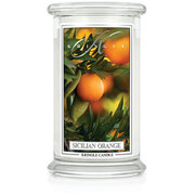 Kringle Candle Sicilian Orange liela 2-dakti aromātiskā svece (624 g)