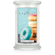 Kringle Candle Donut Worry liela 2-dakti aromātiskā svece (624 g)