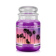 Lauku svece Purple Palm liela 2-dakti aromātiskā svece (652 g)