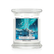 Kringle Candle Northern Lights aromātiskā svece, vidēja, 2 daktis (411 g)