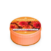 Lauku svece Golden Mums & Honey Crisp Tonka aromātiskā svece (42 g)
